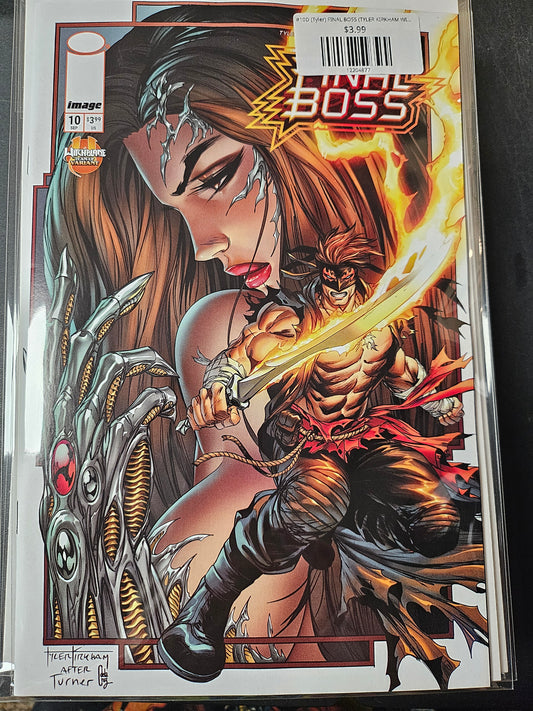 #10D (Tyler) FINAL BOSS (TYLER KIRKHAM WITCHBLADE TEAM UP VAR MR)