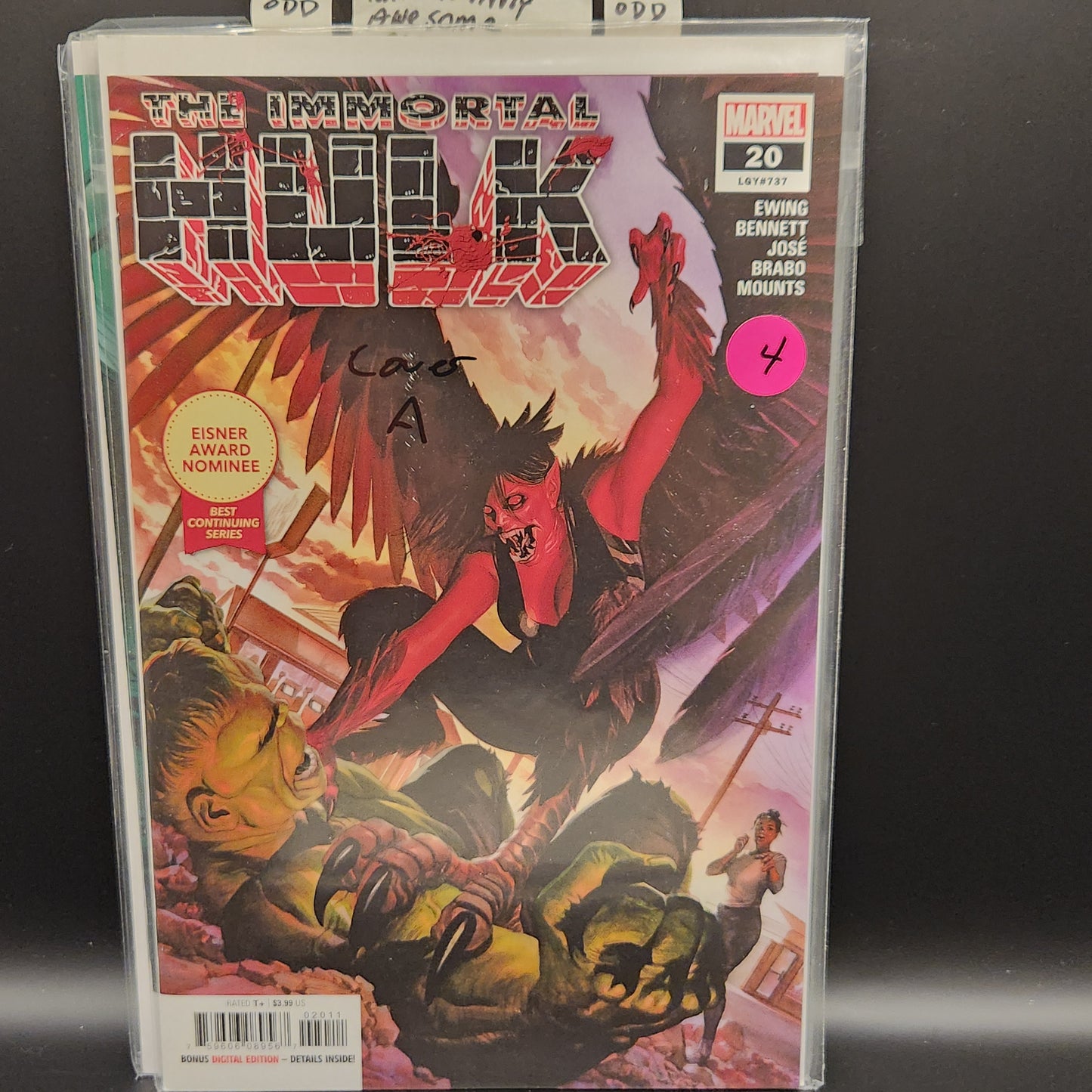 #20A Immortal Hulk (2018 Marvel)