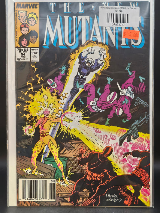 #54n New Mutants (1983 1st Series)