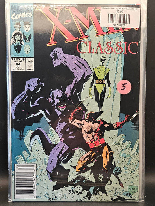#64n X-Men Classic (1986-1995 Marvel) Classic X-Men
