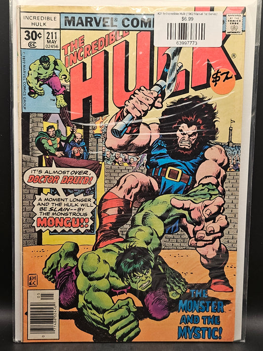 #211n Incredible Hulk (1962 Marvel 1st Series)