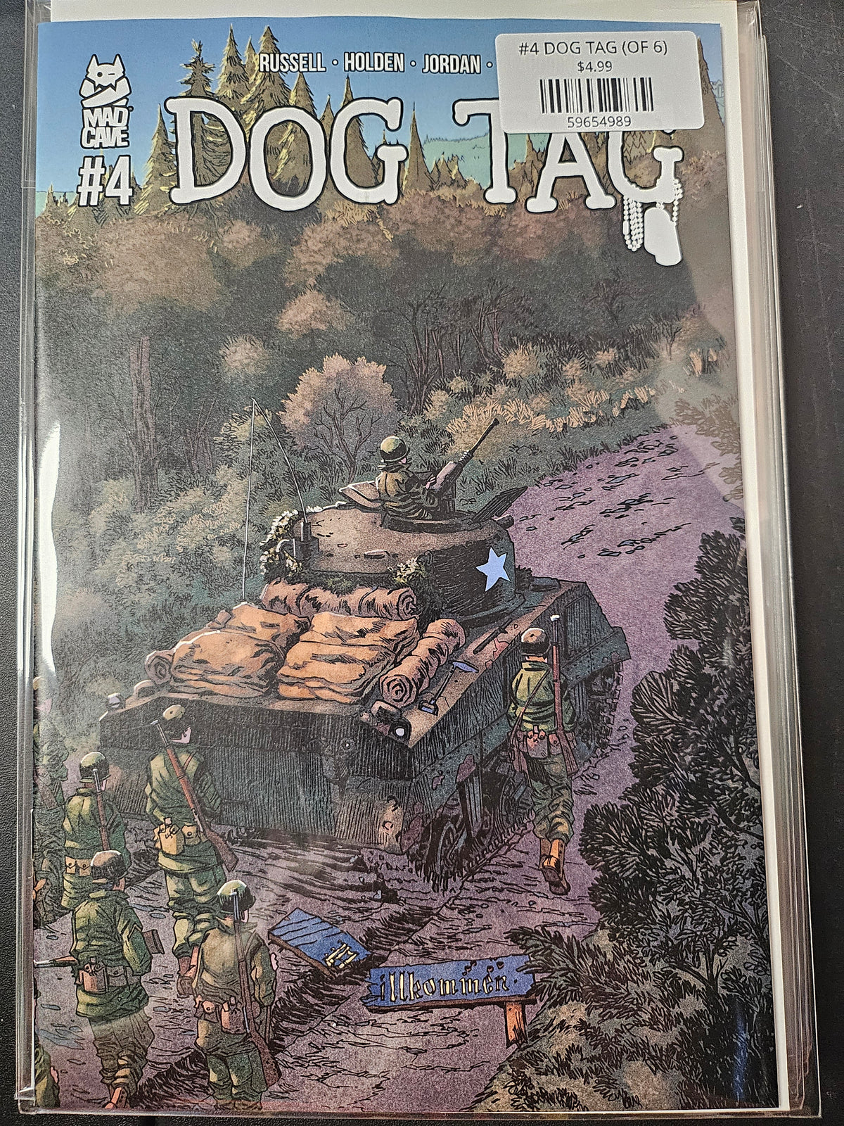 #4 DOG TAG (OF 6)