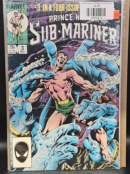 #3 Prince Namor the Sub-Mariner (1984 Marvel)