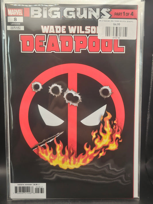 #8 (Crossover) [BG] WADE WILSON: DEADPOOL (CROSSOVER LOGO VARIANT)