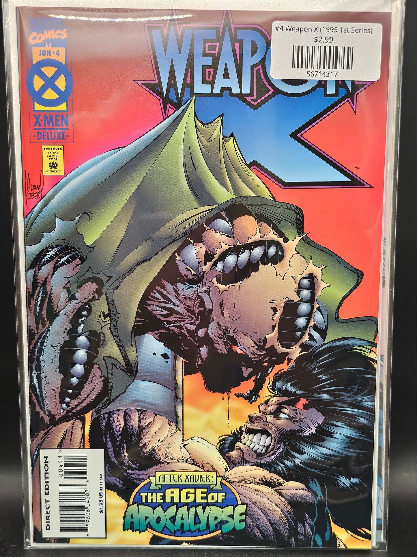 #4 Weapon X (1995 1st Series)