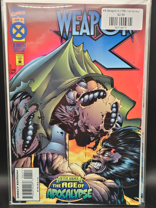 #4 Weapon X (1995 1st Series)