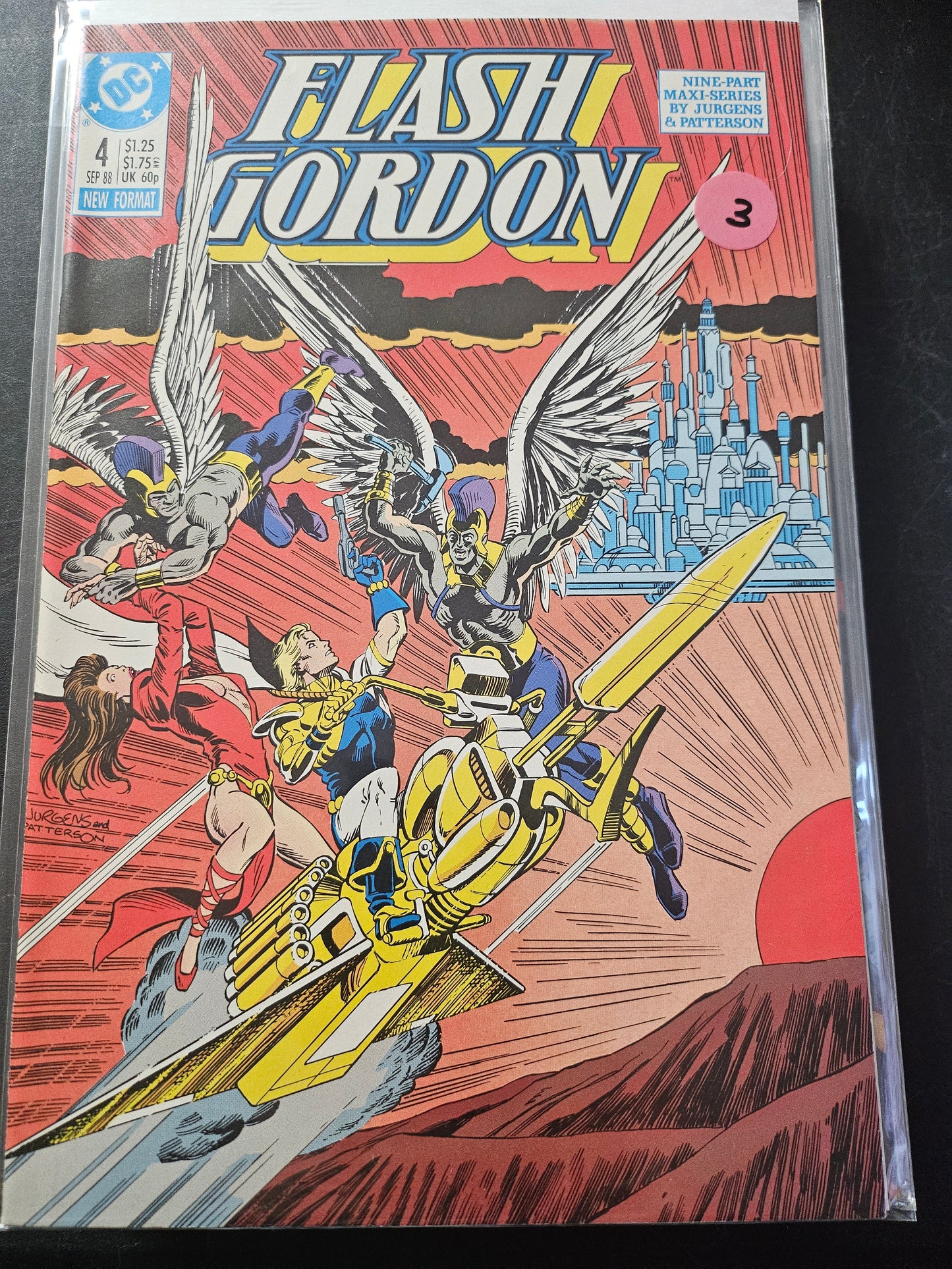 100.103 – #4 - Flash Gordon -1988 Maxi Series