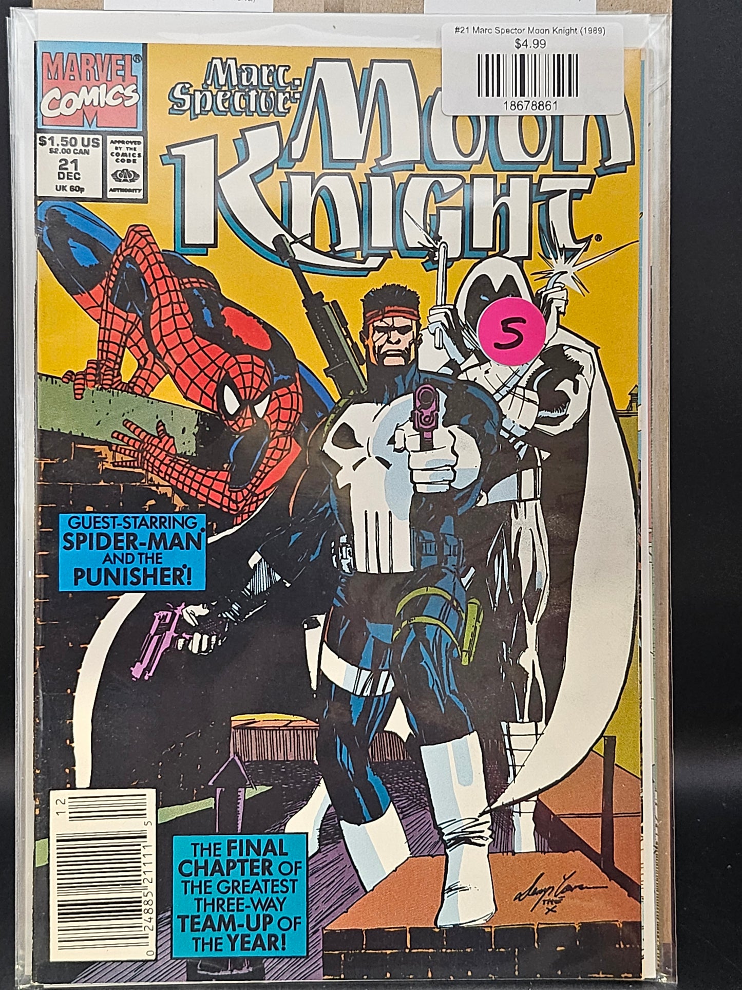 #21 Marc Spector Moon Knight (1989)