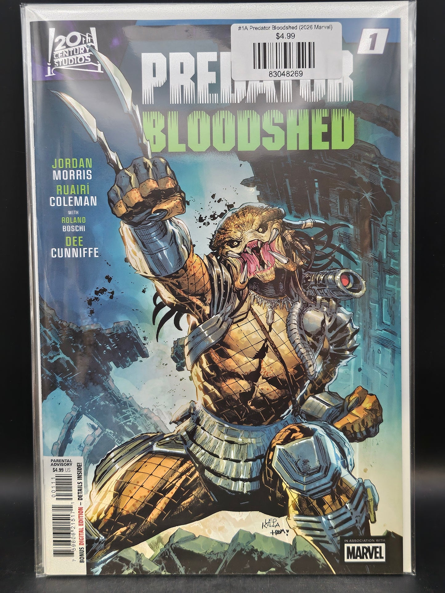 #1A Predator Bloodshed (2026 Marvel)