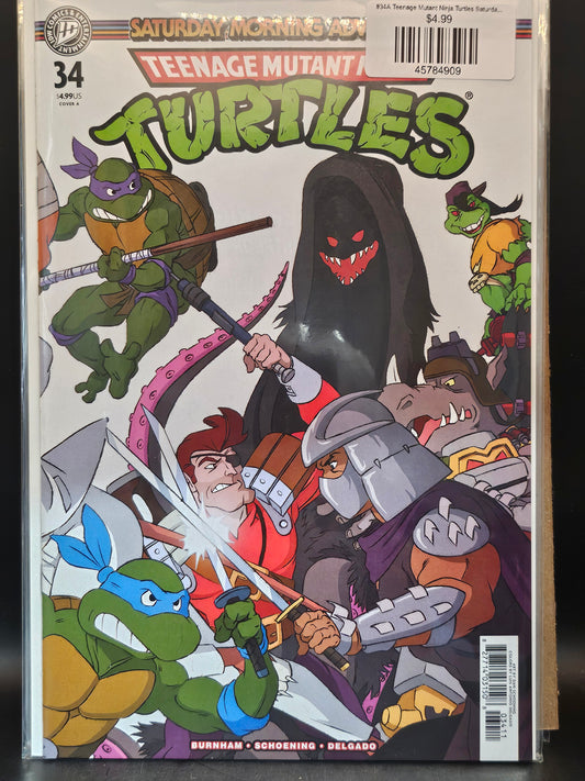 #34A Teenage Mutant Ninja Turtles Saturday Morning Adventures (2023 IDW)