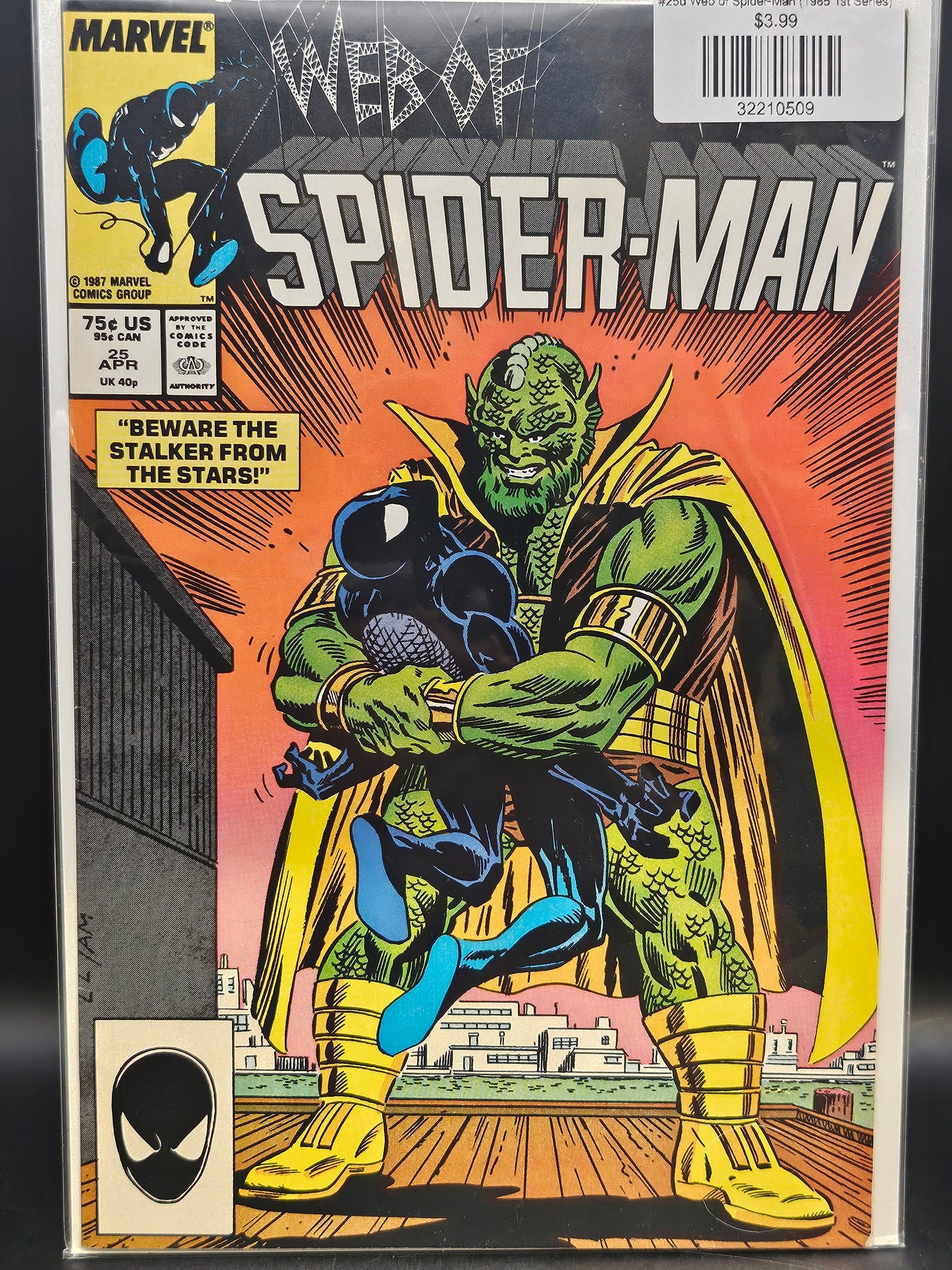 #25d Web of Spider-Man (1985 1st Series)