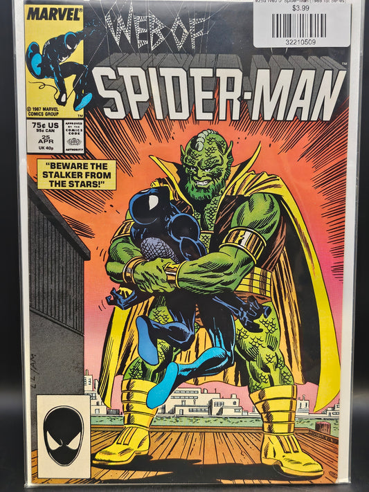#25d Web of Spider-Man (1985 1st Series)