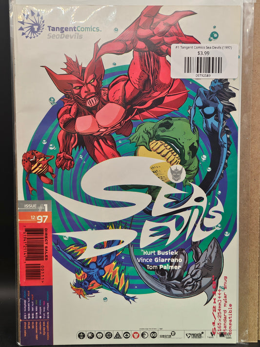 #1 Tangent Comics Sea Devils (1997)
