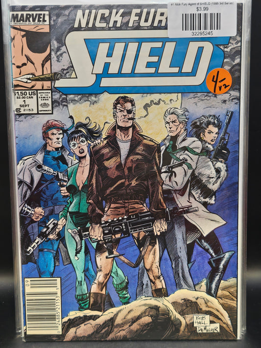 #1 Nick Fury Agent of SHIELD (1989 3rd Series)