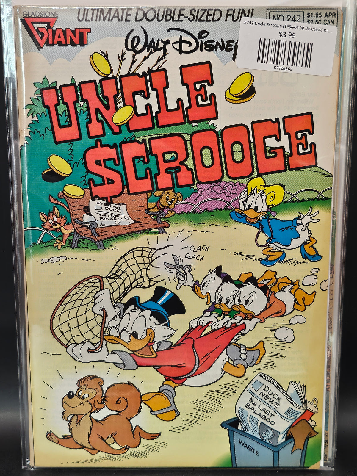 #242 Uncle Scrooge (1954-2008 Dell/Gold Key/Gladstone/Gemstone)