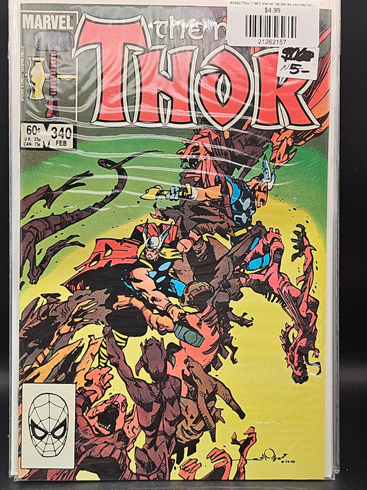#340d Thor (1962 Marvel 1st Series Journey Into Mystery)