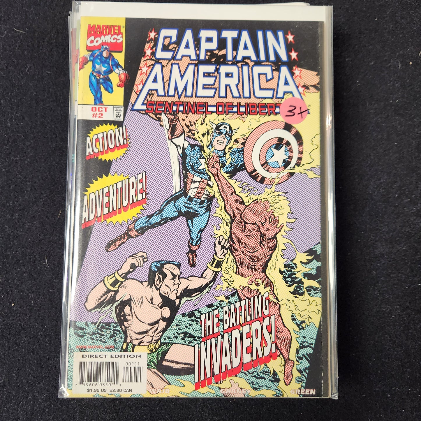 Captain America: Sentinel of Liberty – Marvel – 1998–1999 – Volume 1 – Ongoing Series – #2 - Cover A