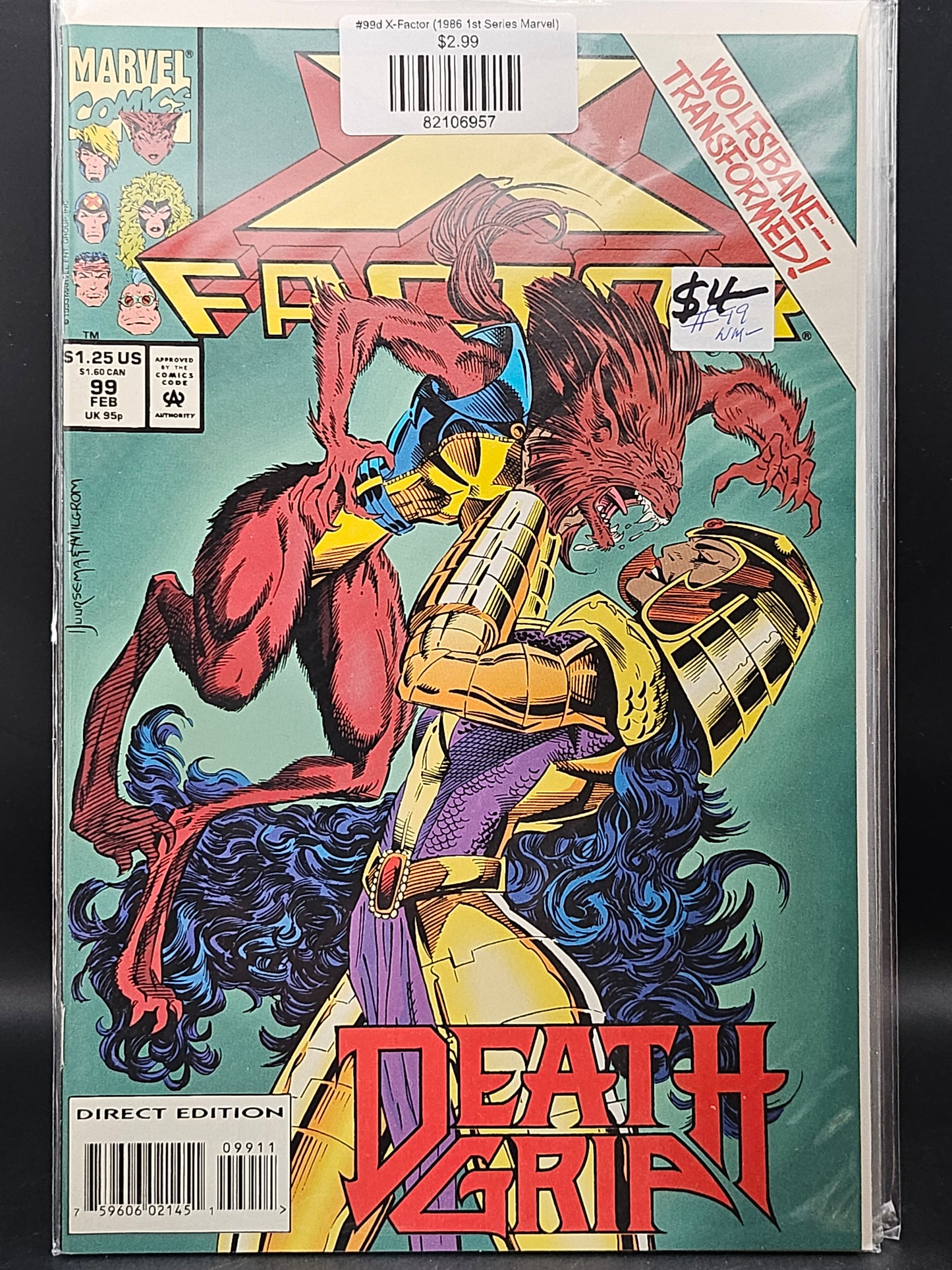 #99d X-Factor (1986 1st Series Marvel)