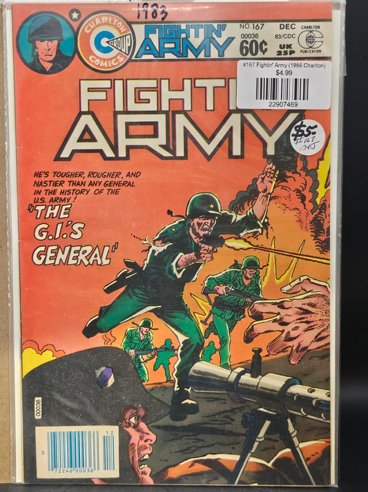 #167 Fightin' Army (1956 Charlton)