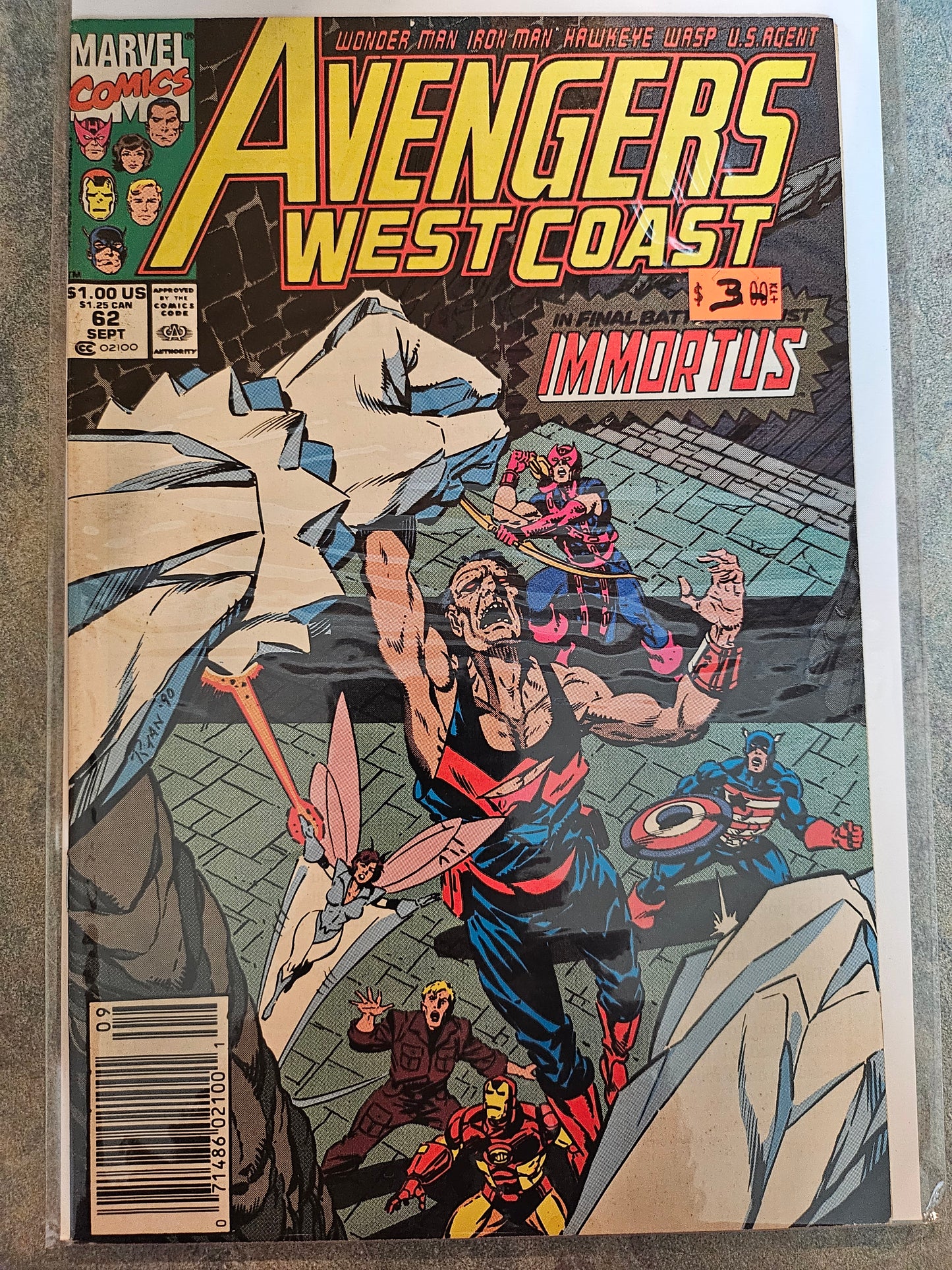 Avengers West Coast – Marvel Comics – (1989–1994) – Volume 1 – #62