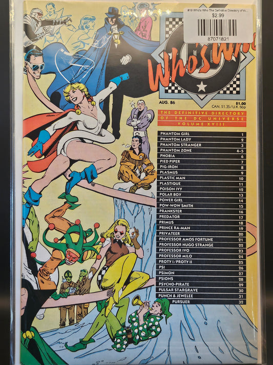 #18 Who's Who The Definitive Directory of the DC Universe (1985)
