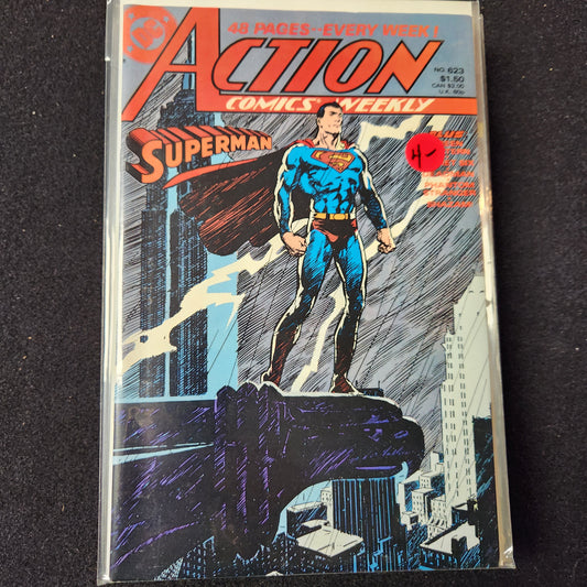 Action Comics #623 - Featuring Shazam (DC 1988)
