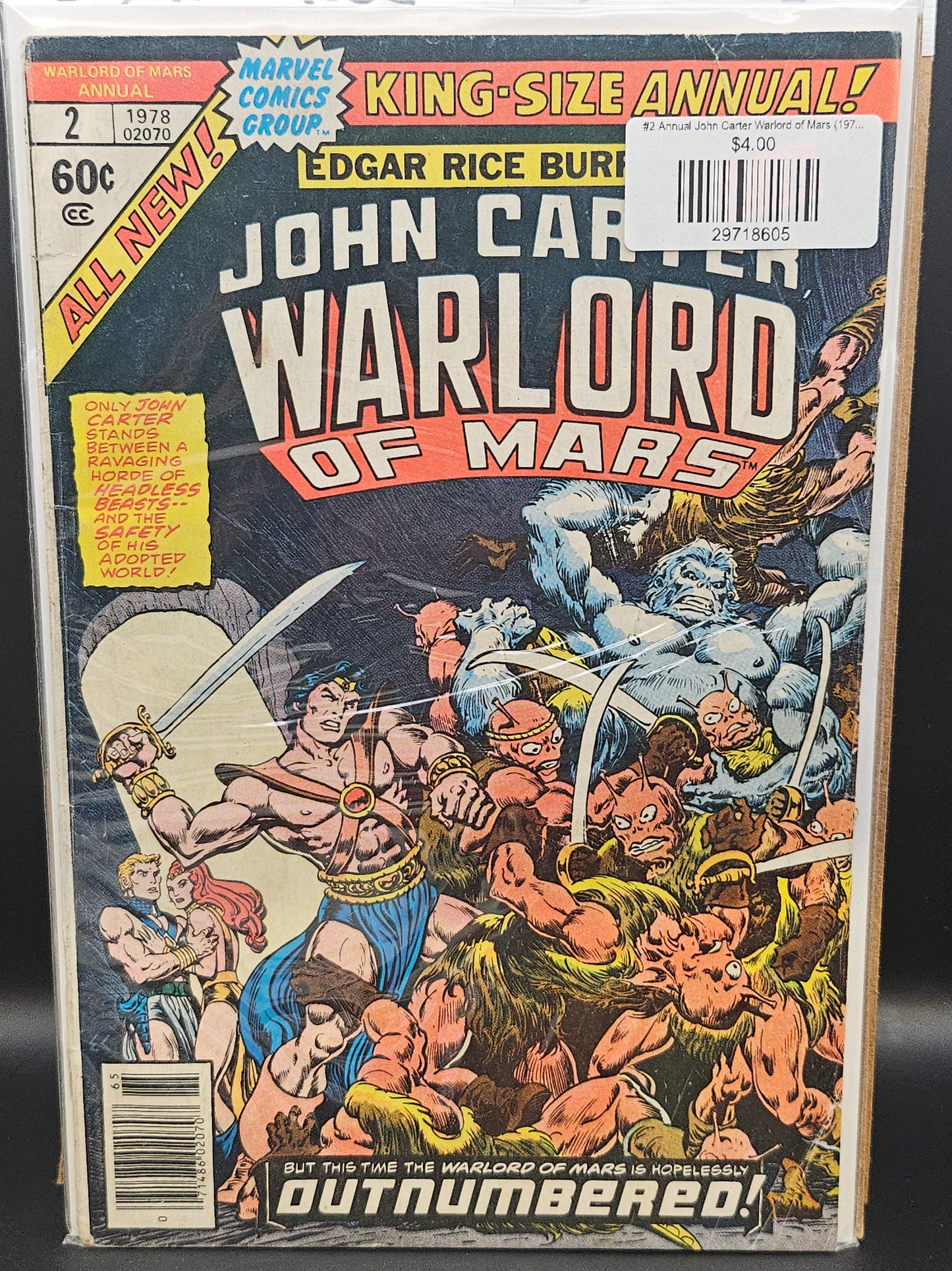 #2 Annual John Carter Warlord of Mars (1977 Marvel)