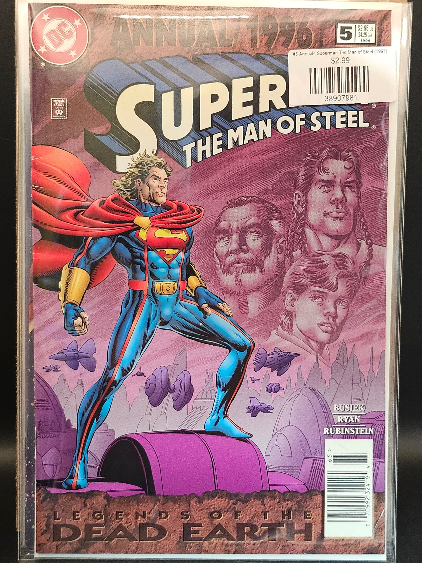 #5 Annuals Superman The Man of Steel (1991)
