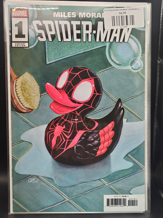 #1 (Chrissie) MILES MORALES: SPIDER-MAN (CHRISSIE ZULLO MARVEL DUCK VARIANT)