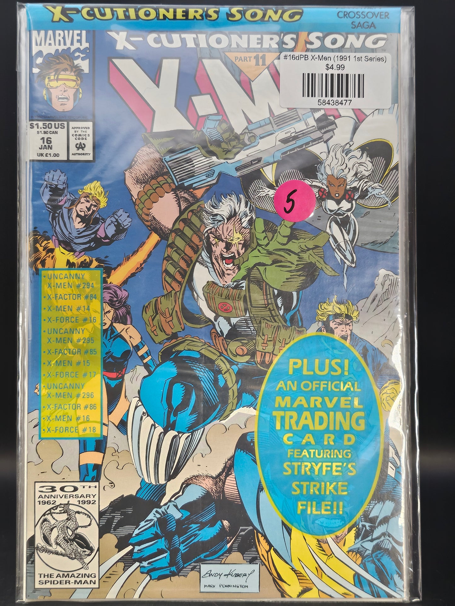 #16dPB X-Men (1991 1st Series)