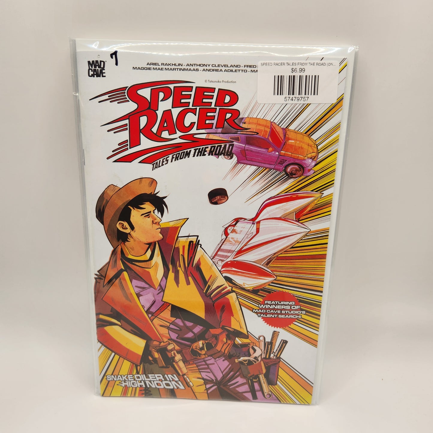 SPEED RACER TALES FROM THE ROAD (ONE SHOT) HIGH SPEED NOON CVR A SEBASTIAN PIRIZ