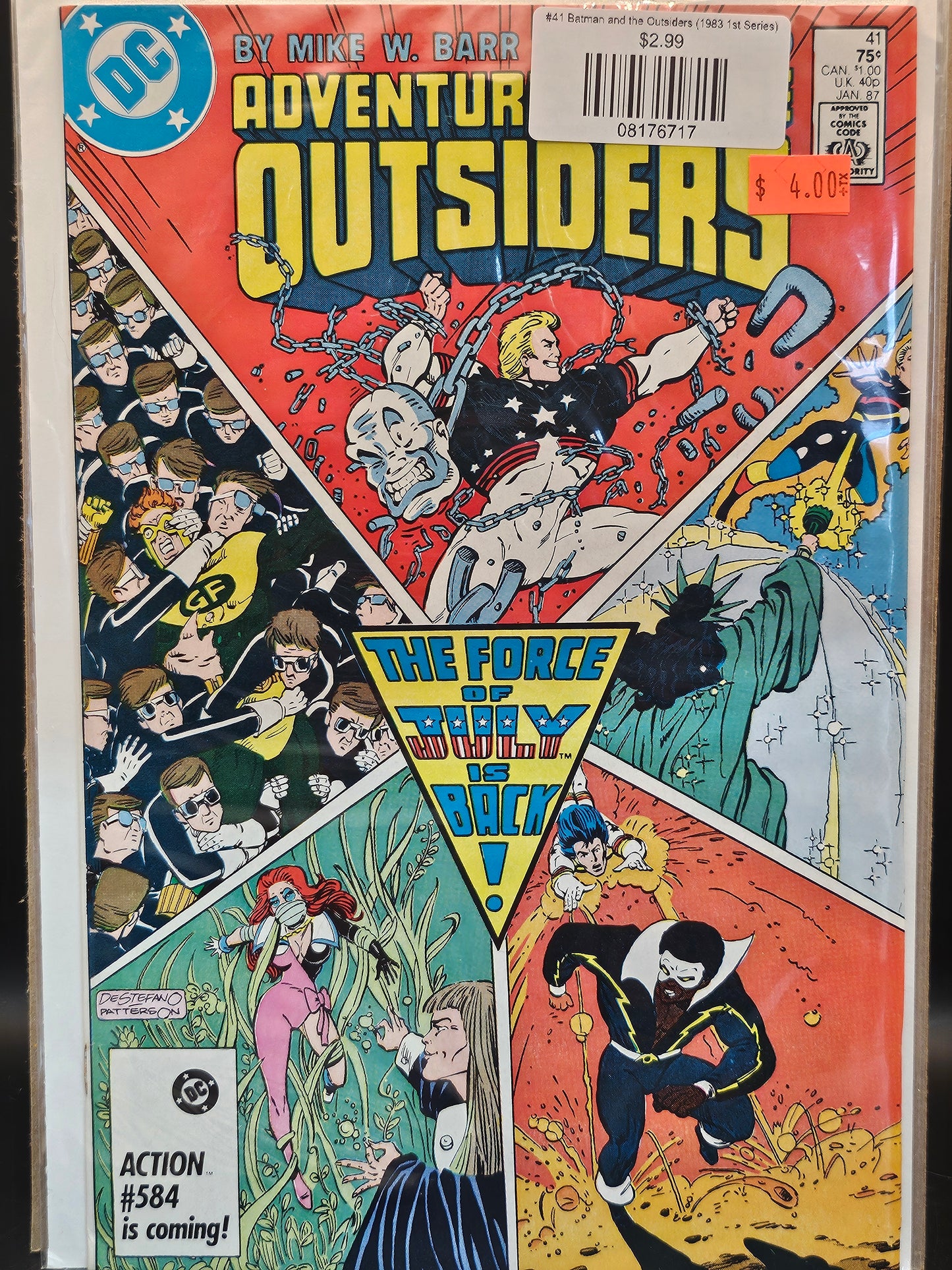 #41 Batman and the Outsiders (1983 1st Series)