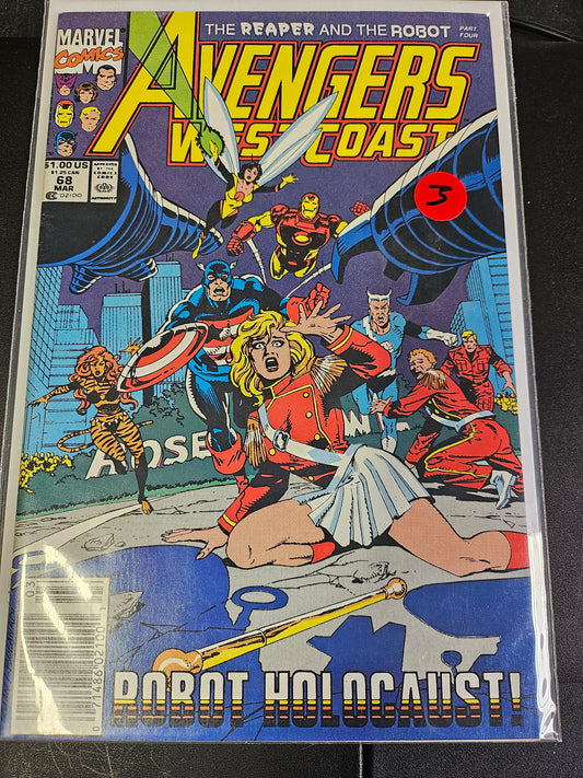 Avengers West Coast – Marvel Comics – (1989–1994) – Volume 1 – #68