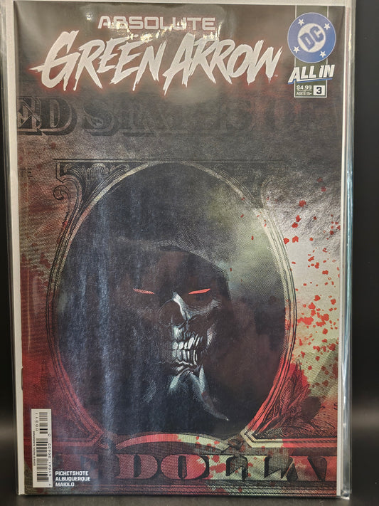 #3 (Rafael) ABSOLUTE GREEN ARROW (OF 6 RAFAEL ALBUQUERQUE UNLOCK BUNDLE OF 25 NET)