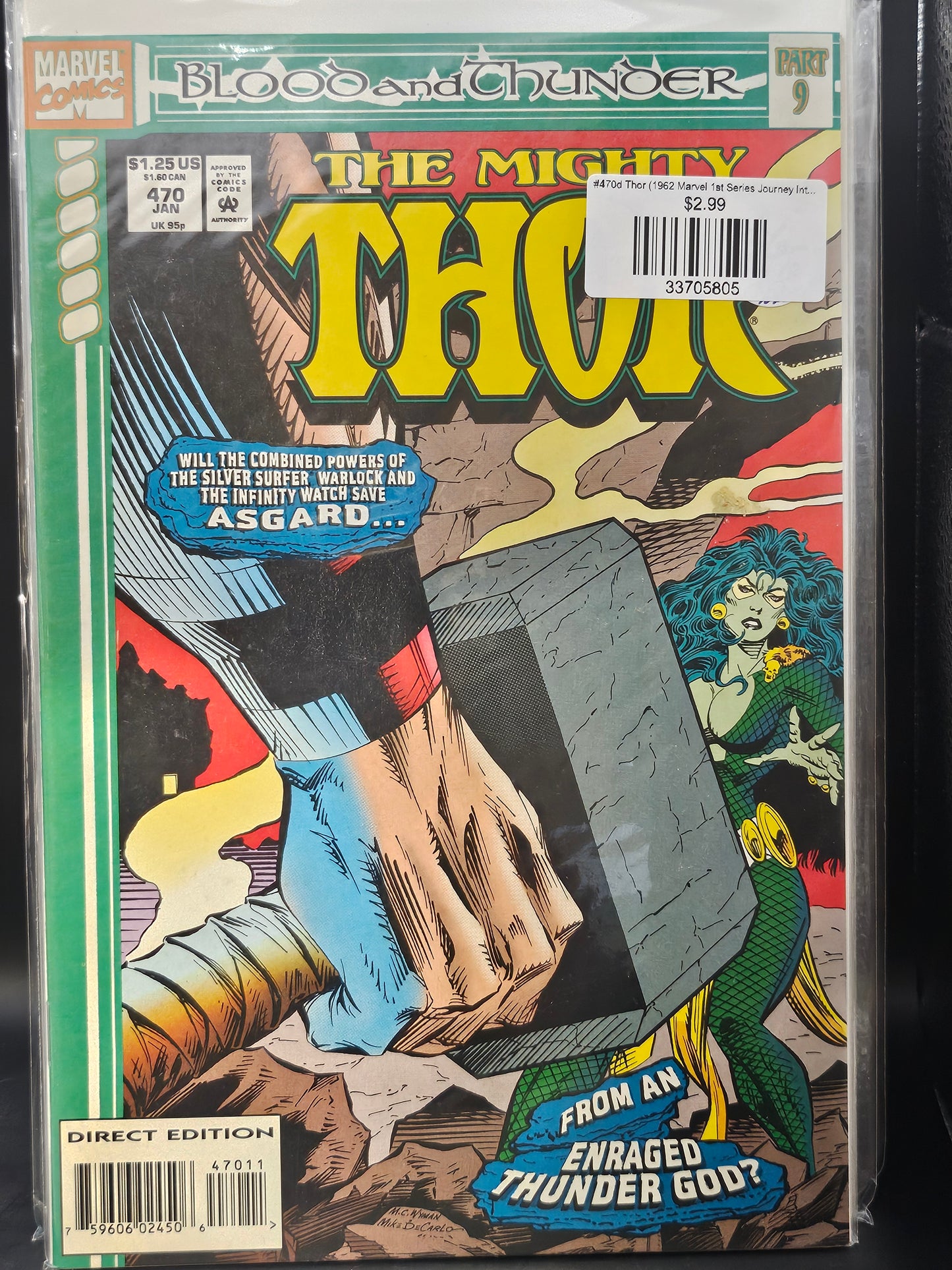#470d Thor (1962 Marvel 1st Series Journey Into Mystery)