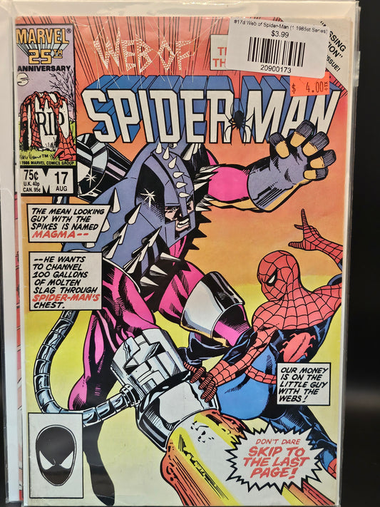 #17d Web of Spider-Man (1985 1st Series)