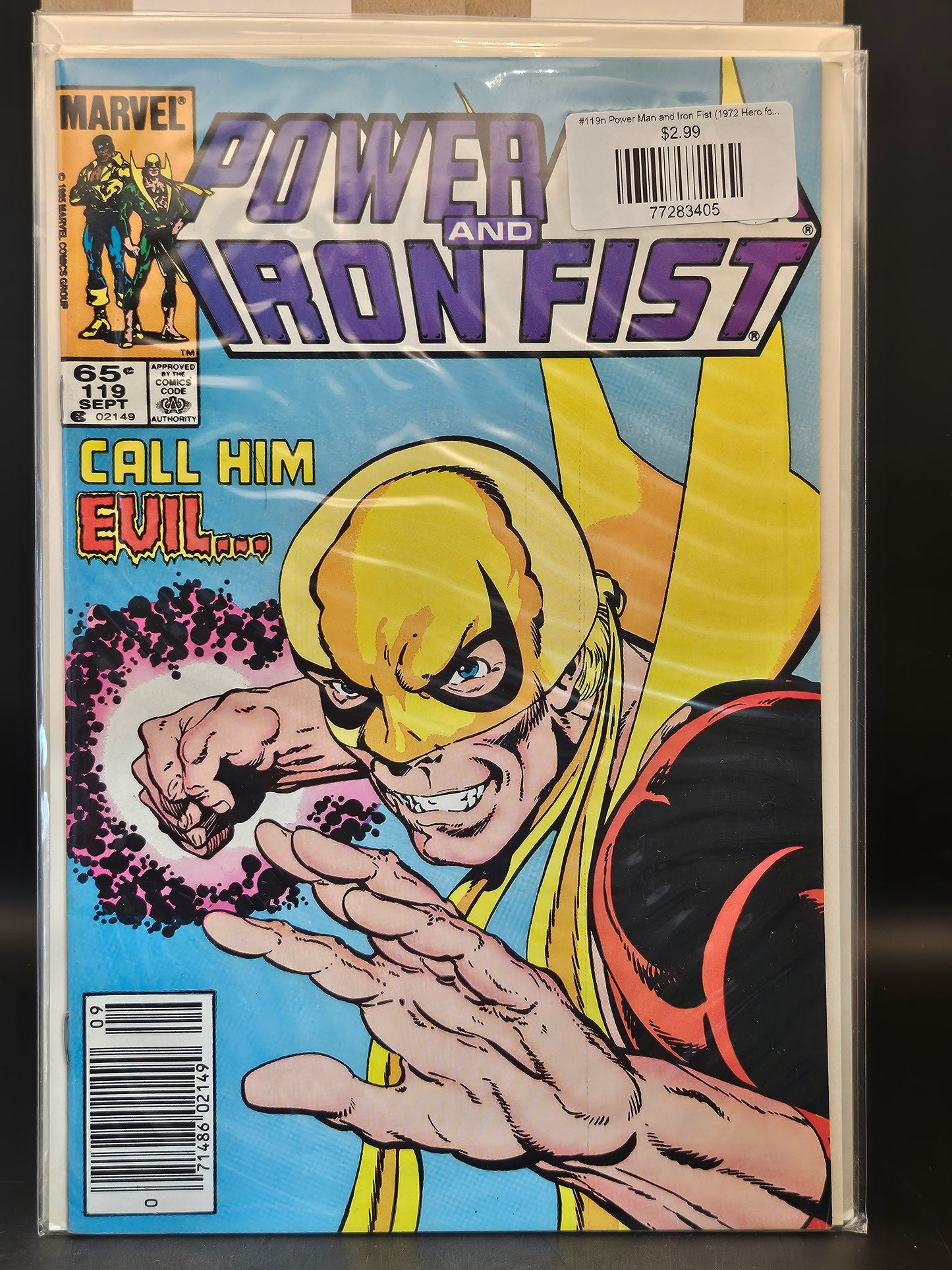 #119n Power Man and Iron Fist (1972 Hero for Hire)