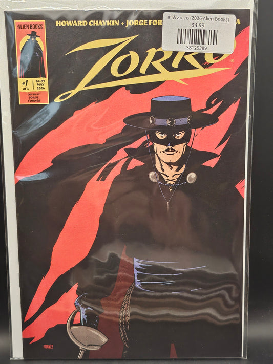 #1A Zorro (2026 Alien Books)