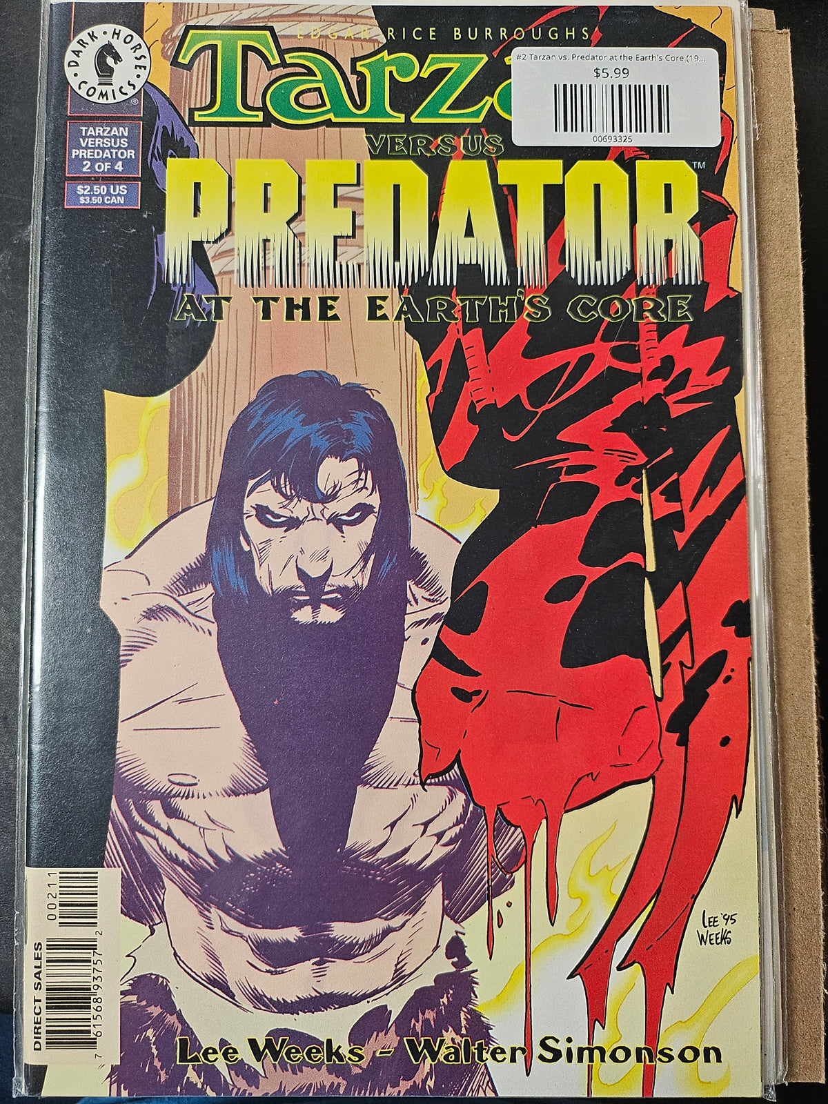 #2 Tarzan vs. Predator at the Earth's Core (1996)