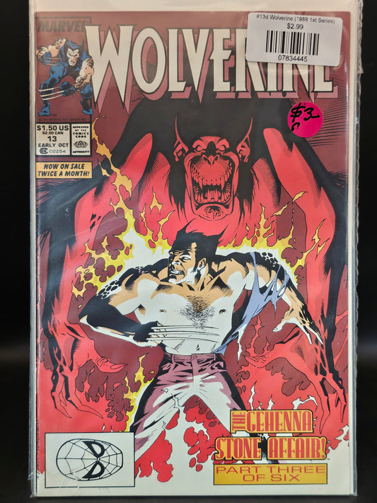 #13d Wolverine (1988 1st Series)