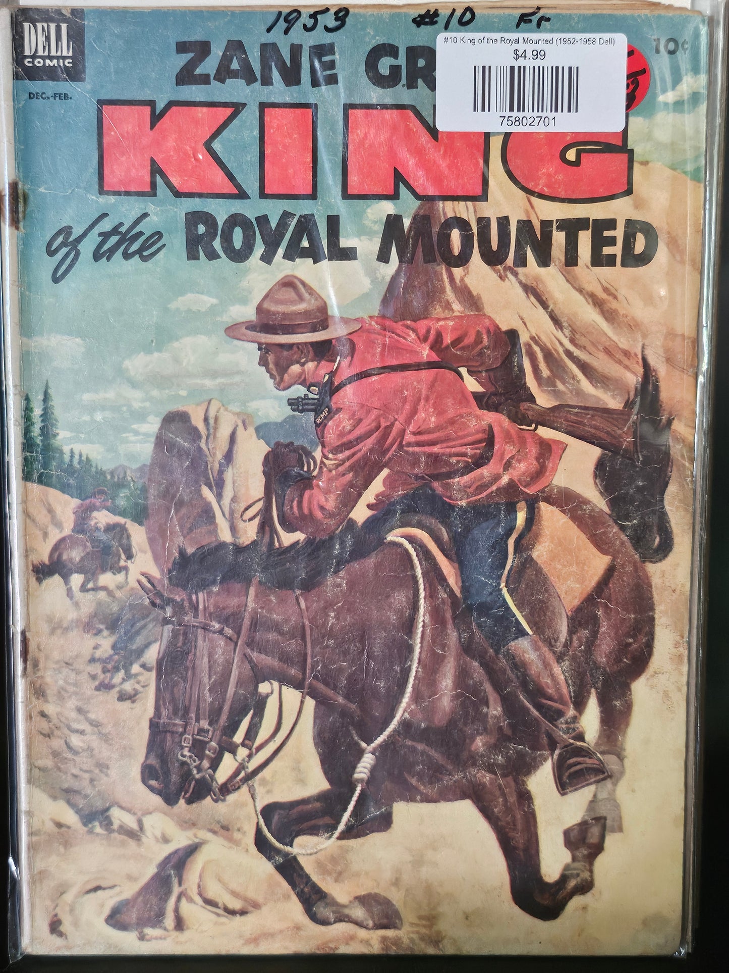#10 King of the Royal Mounted (1952-1958 Dell)