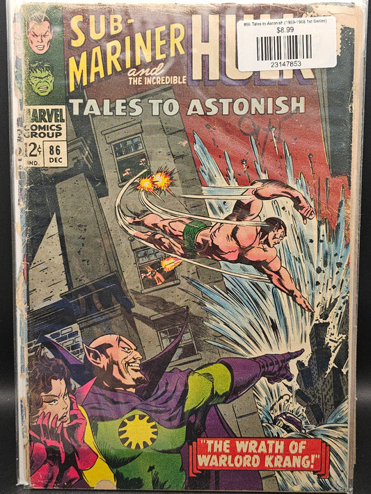 #86 Tales to Astonish (1959-1968 1st Series)
