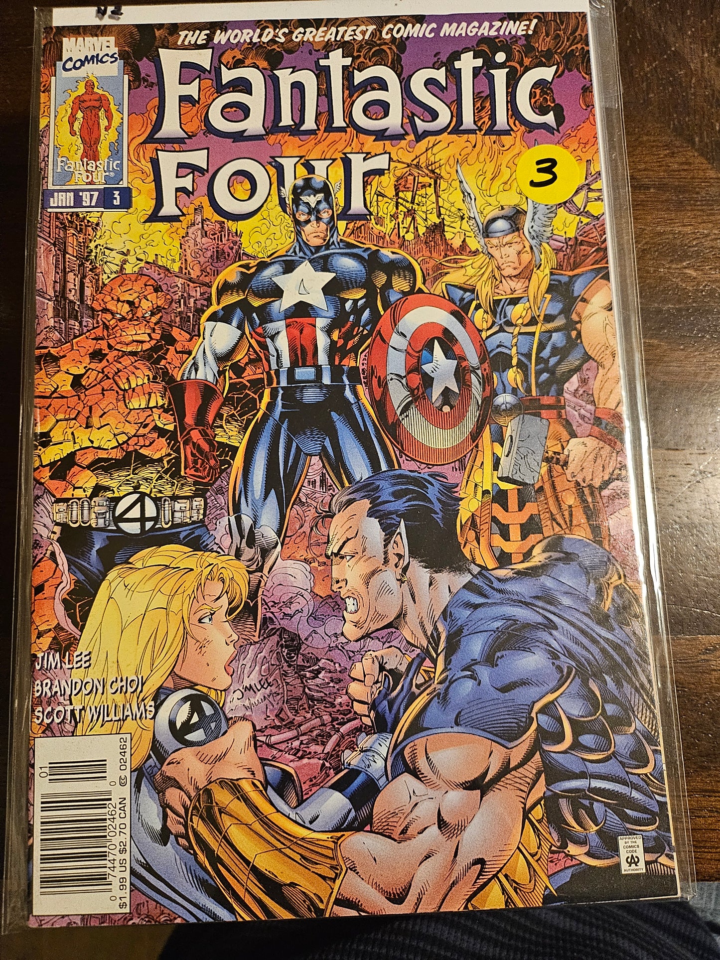101.2 Fantastic Four – #3 – v2 (1996–1997)