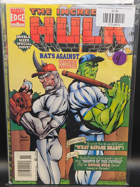 #435n Incredible Hulk (1962 Marvel 1st Series)