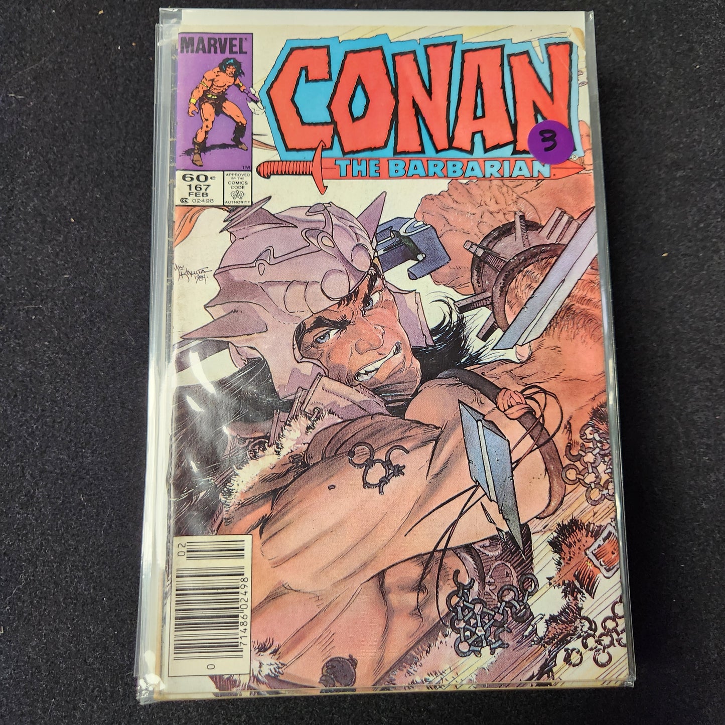 Conan the Barbarian – Marvel Comics – 1970–1993 – Volume 1 – Ongoing Series – #167