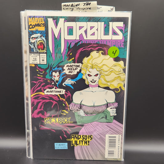 #13 Morbius the Living Vampire (1992 Marvel)