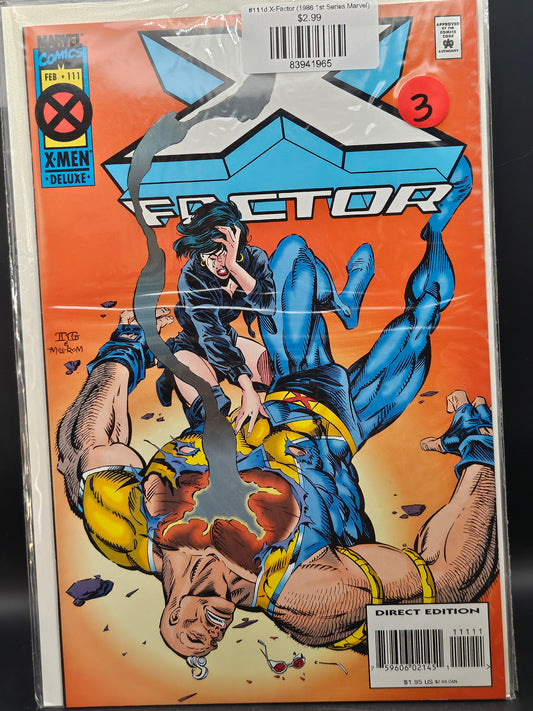 #111d X-Factor (1986 1st Series Marvel)