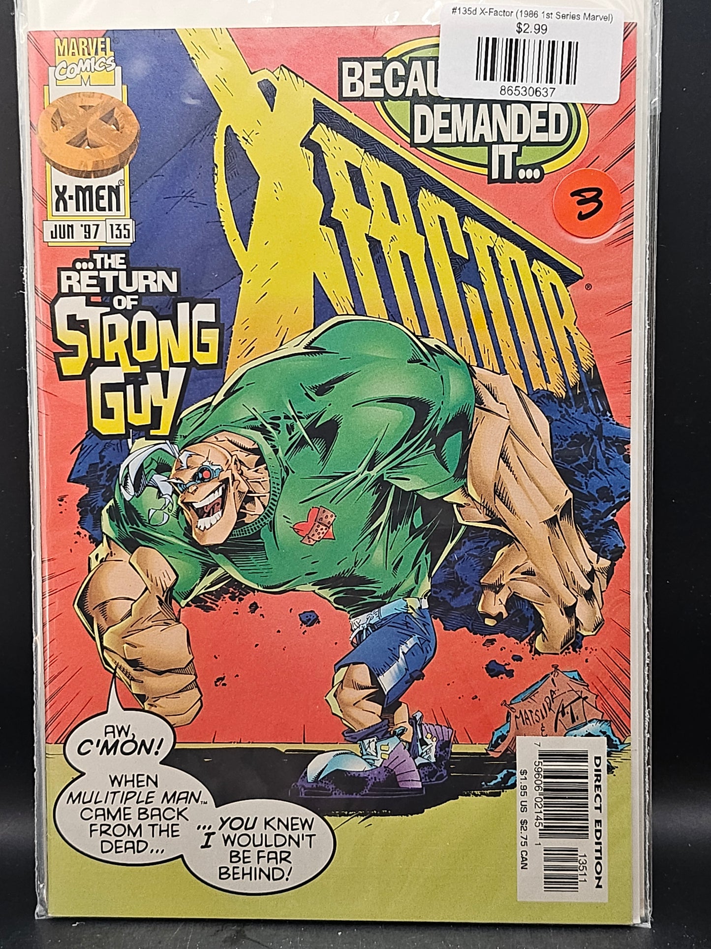#135d X-Factor (1986 1st Series Marvel)