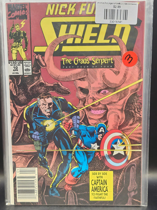 #10 Nick Fury Agent of SHIELD (1989 3rd Series)