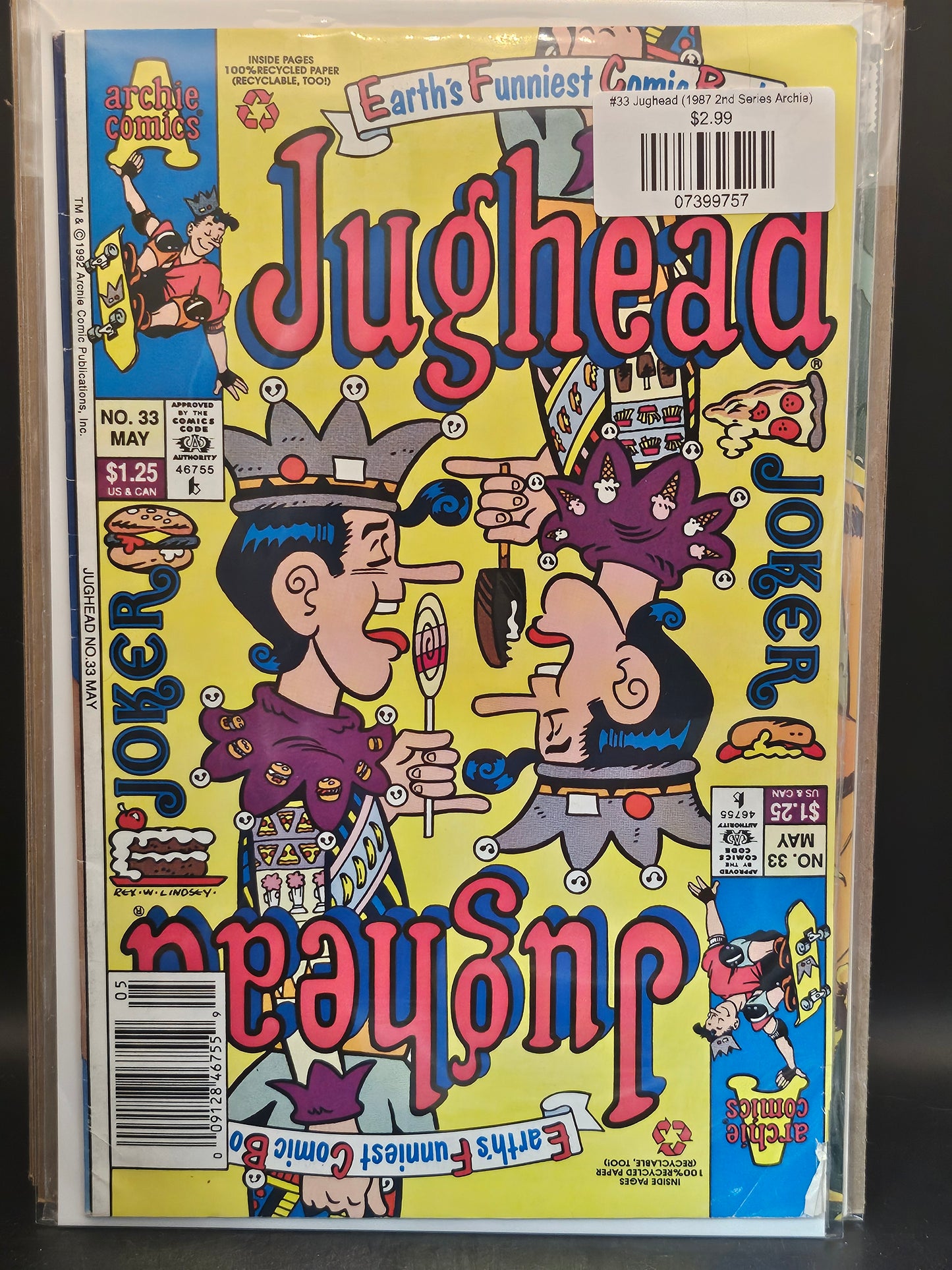 #33 Jughead (1987 2nd Series Archie)